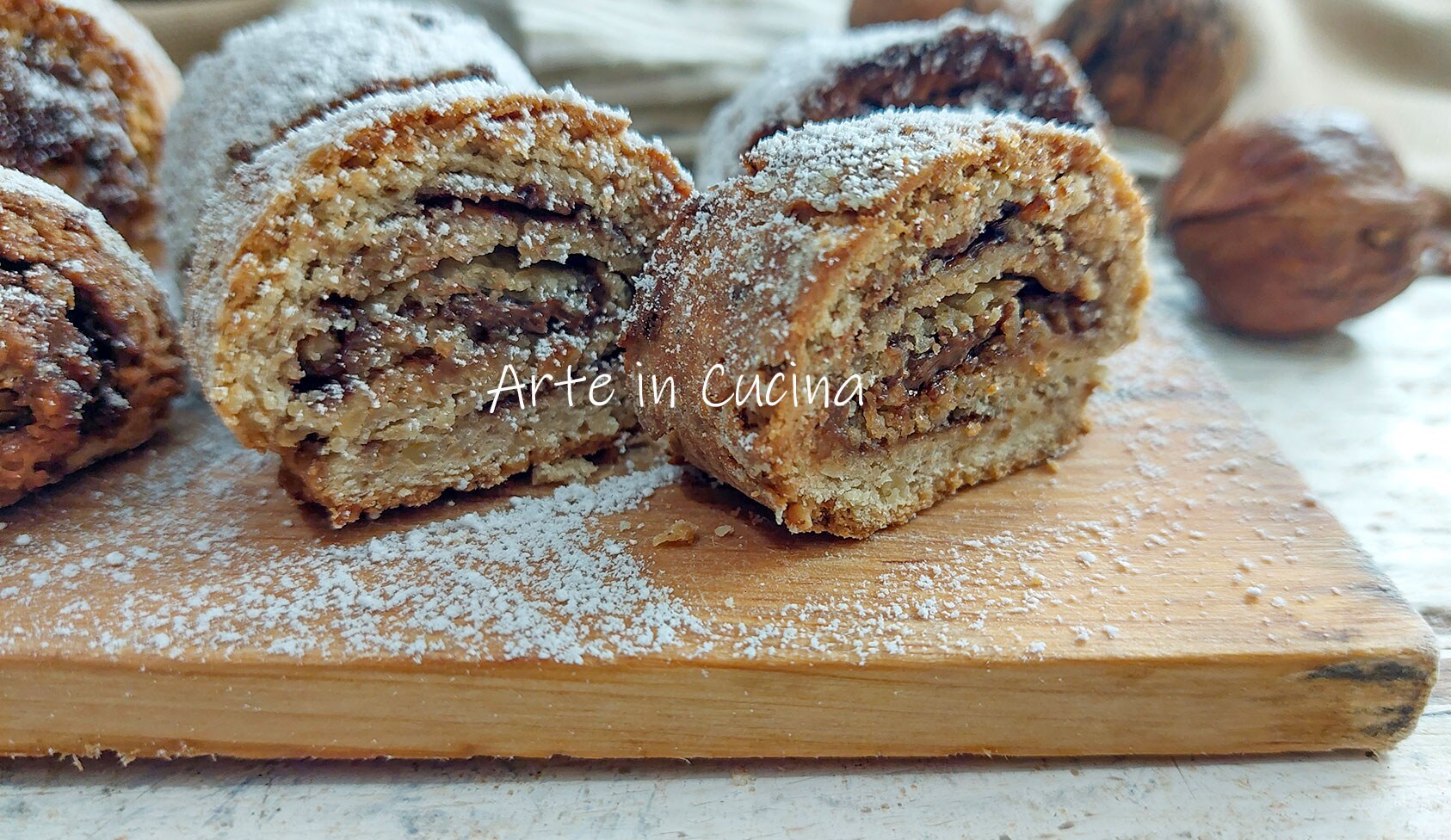 BISCUITS SABLÉS AUX NOIX avec Nutella