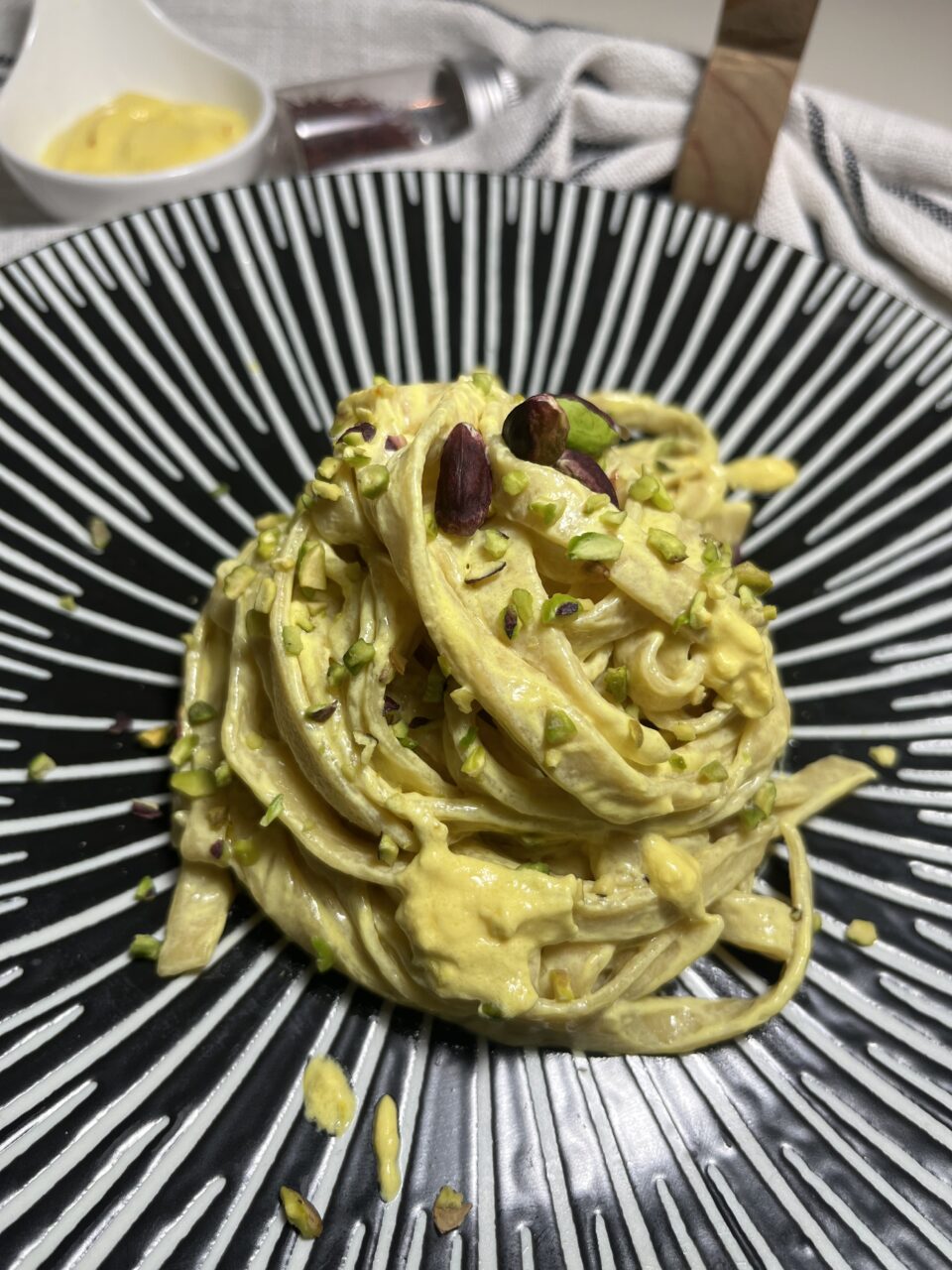 Tagliatelles au safran