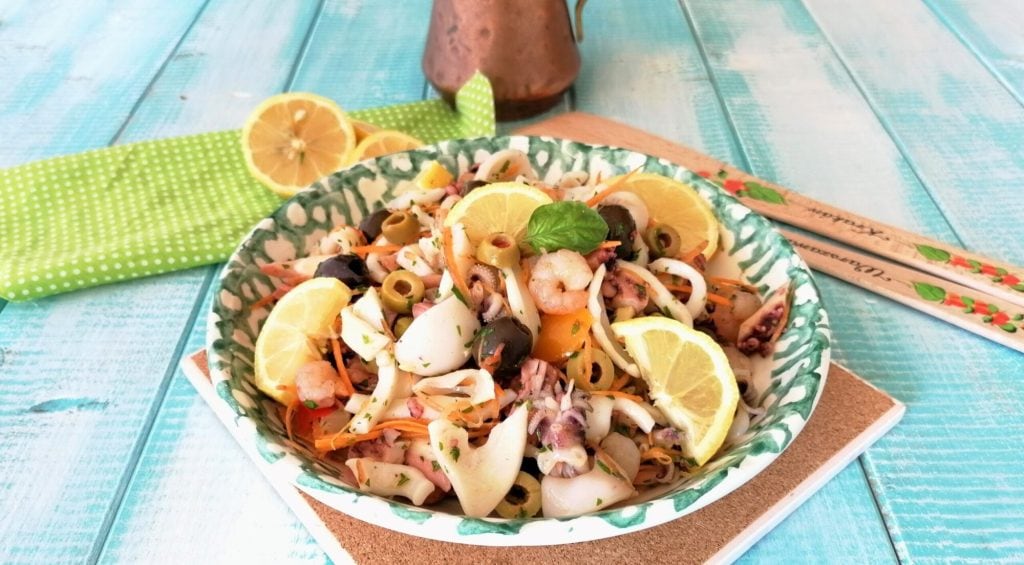 salade de fruits de mer