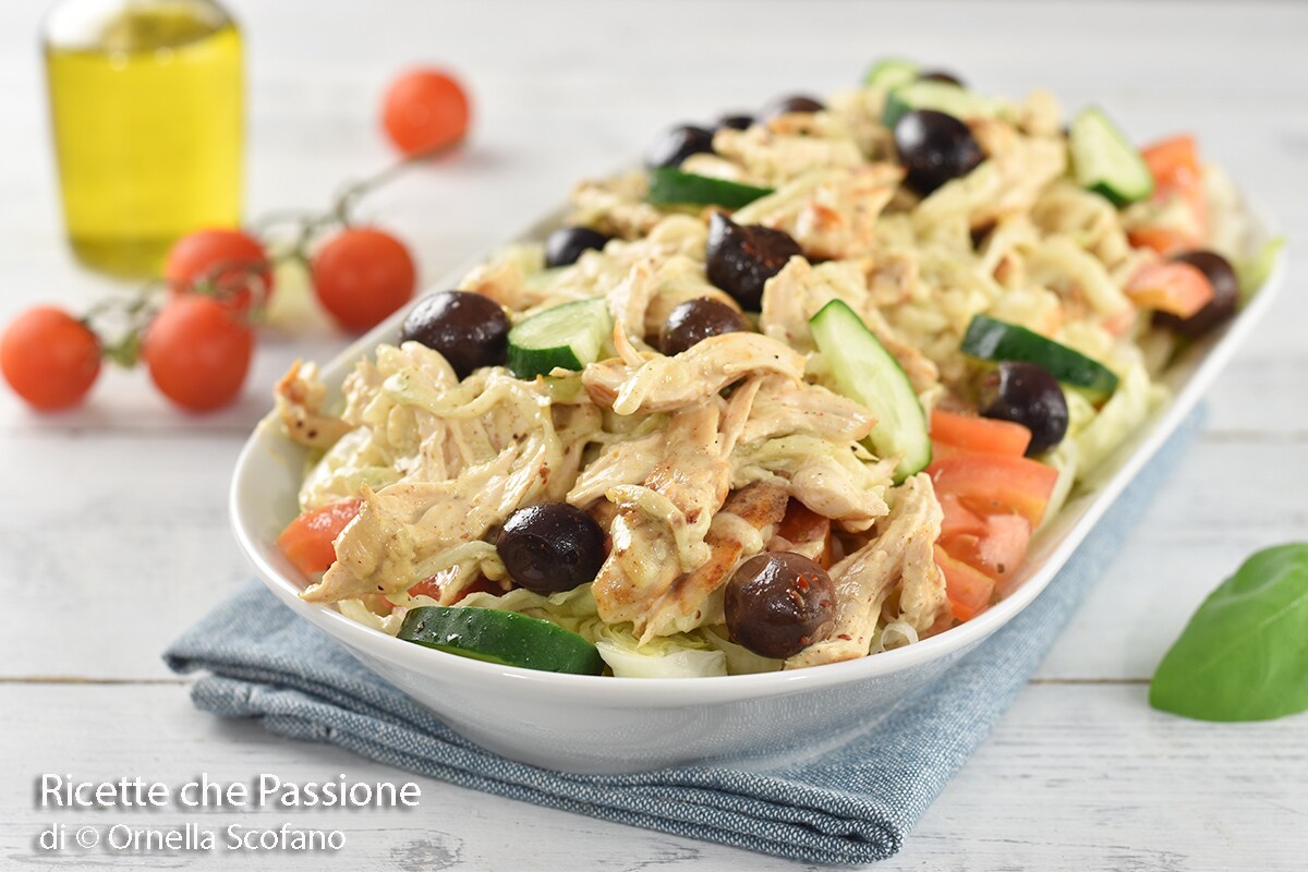 Salade de poulet parfaite fraîche et rapide