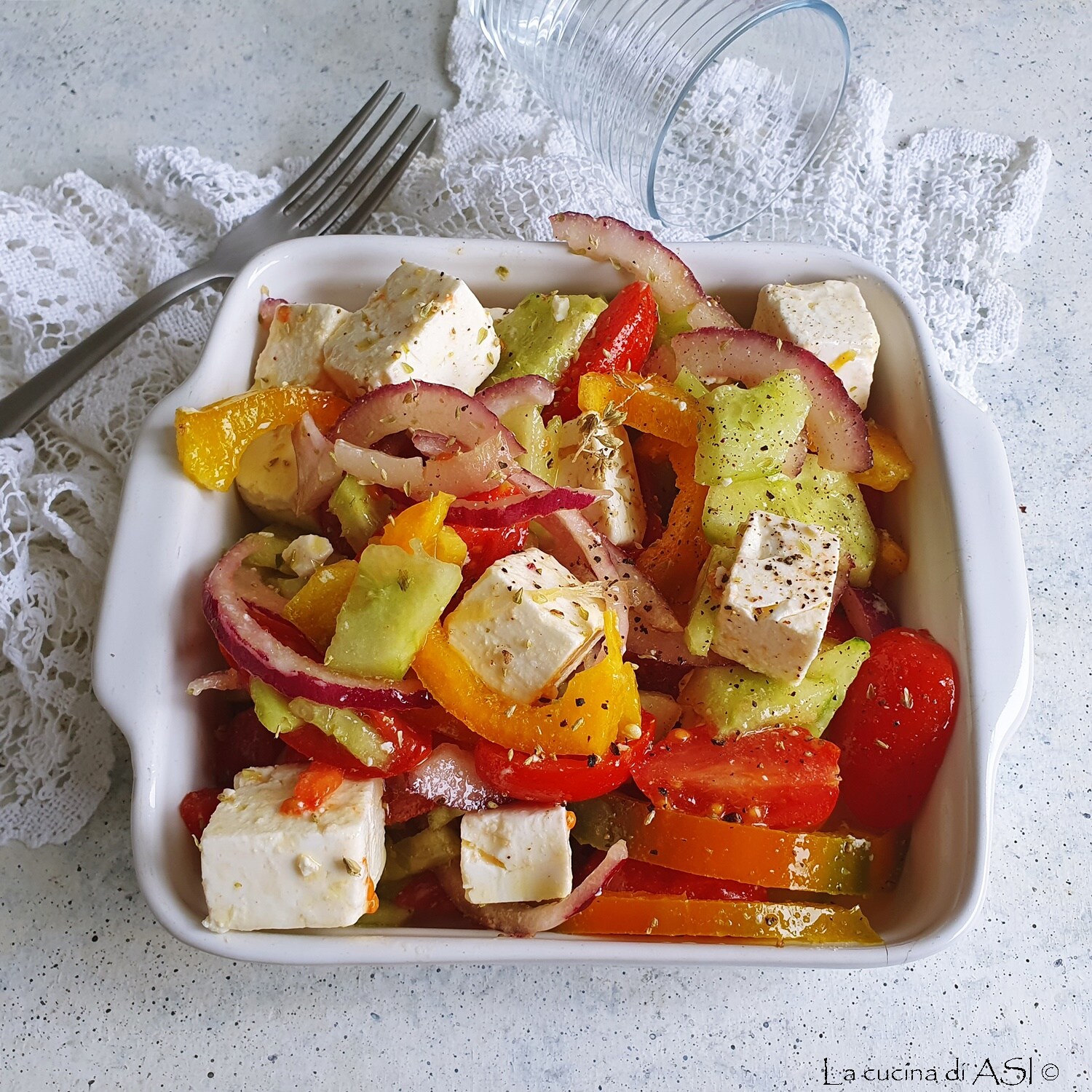 Salade paysanne grecque