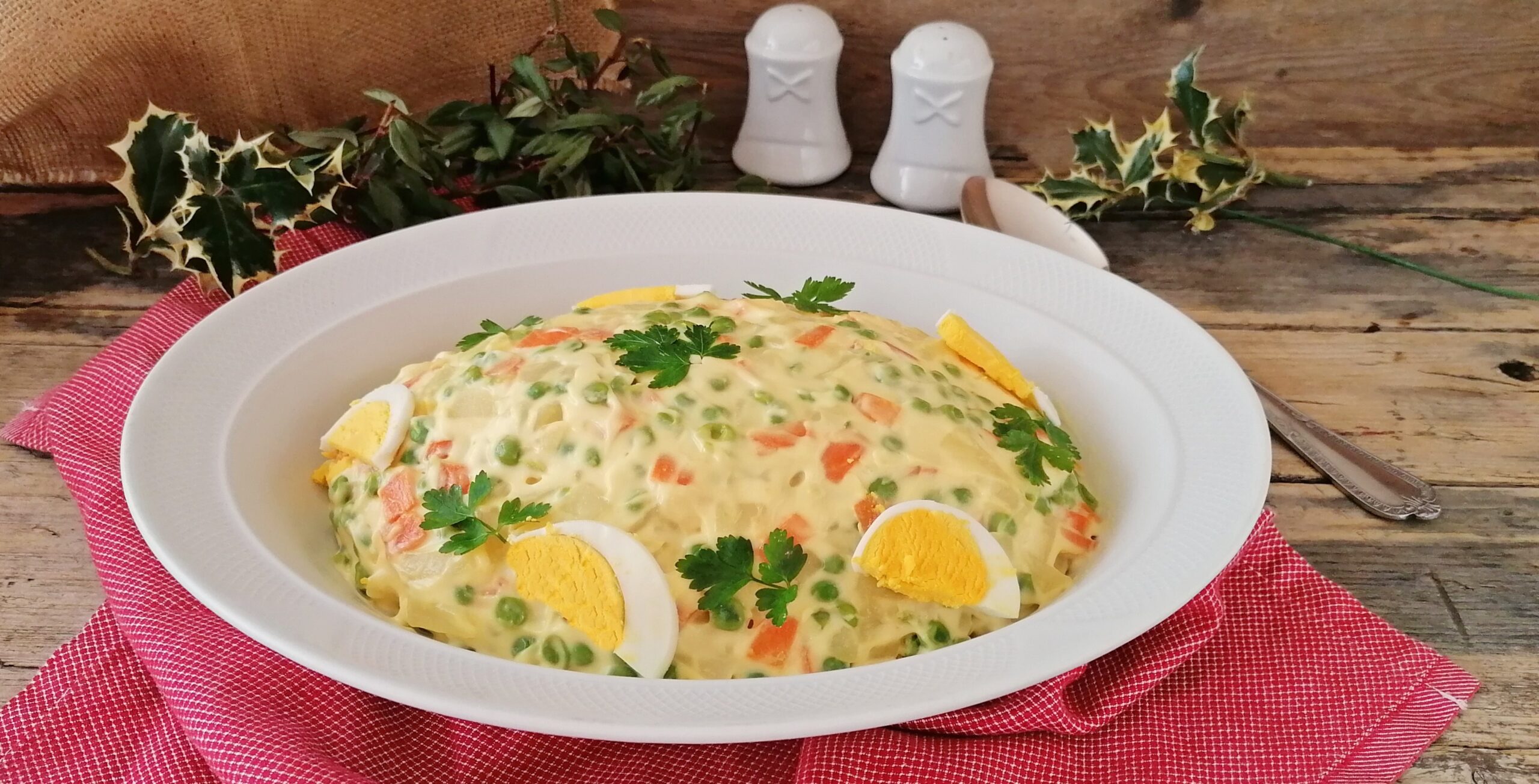 SALADE RUSSE RECETTE TRADITIONNELLE TRÈS RAPIDE