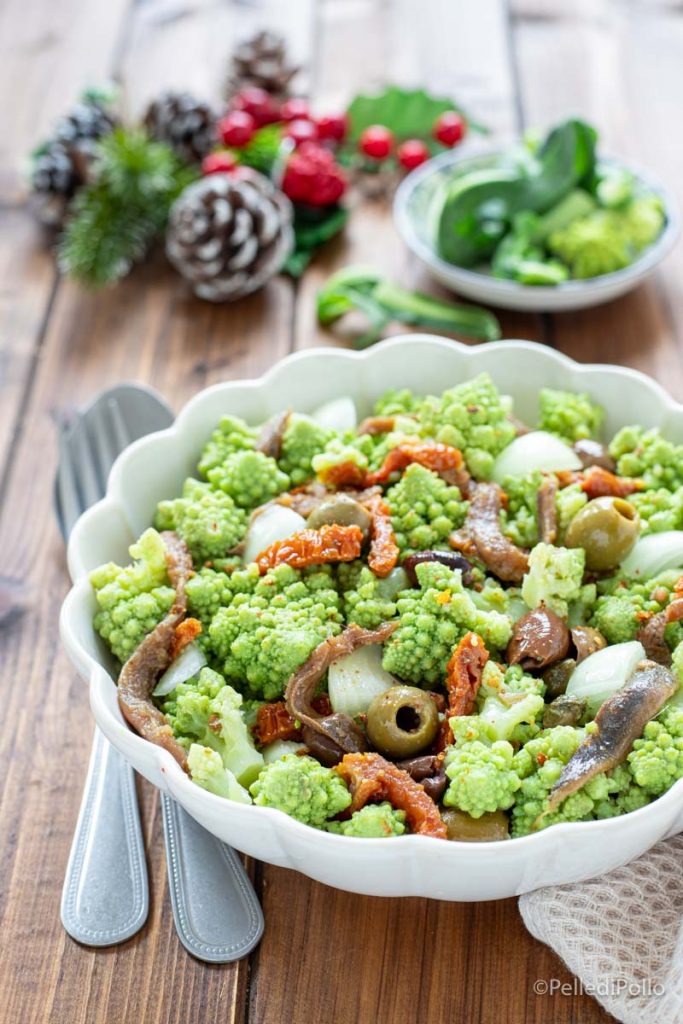 salade de renfort avec brocoli romanesco