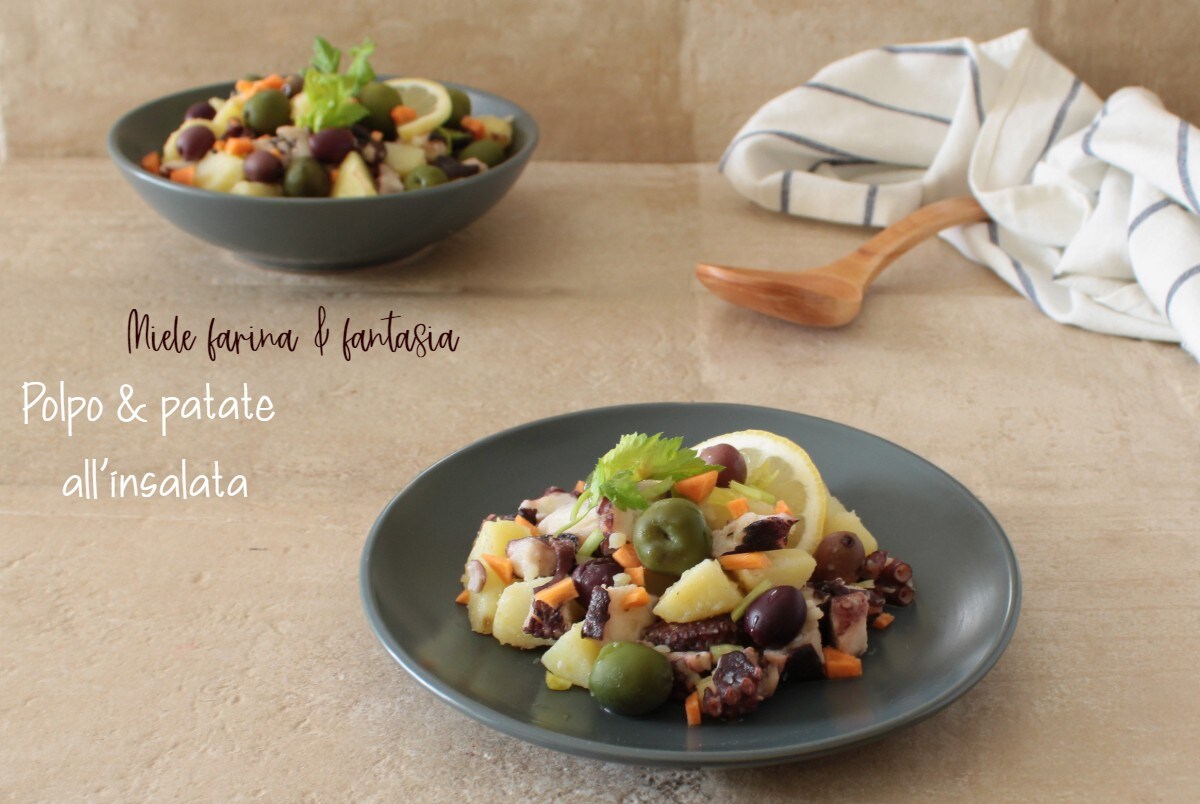Salade de poulpe et pommes de terre