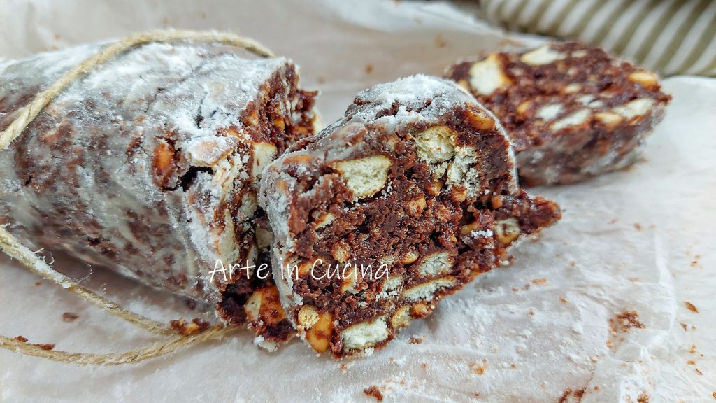 SALAMI au CHOCOLAT sans œufs
