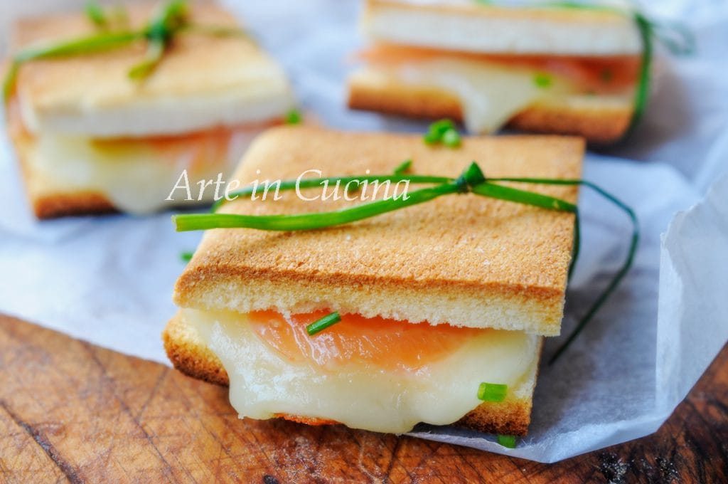 Sandwiches au saumon apéritif rapide vickyart art en cuisine