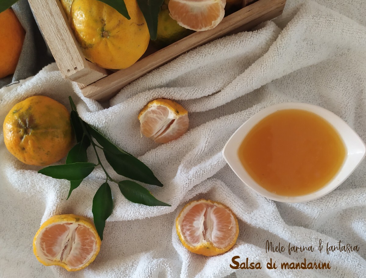 Sauce douce de mandarines