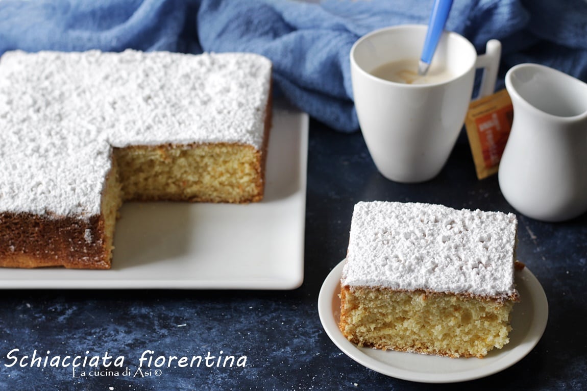 Schiacciata florentine-Recette de gâteau