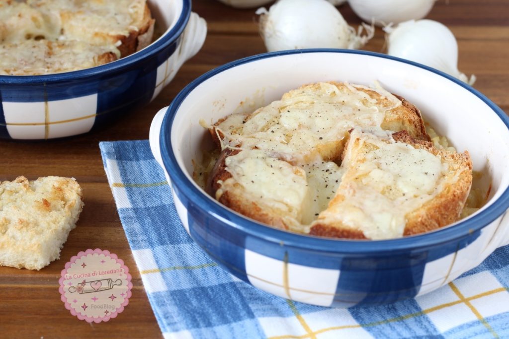 soupe à l'oignon