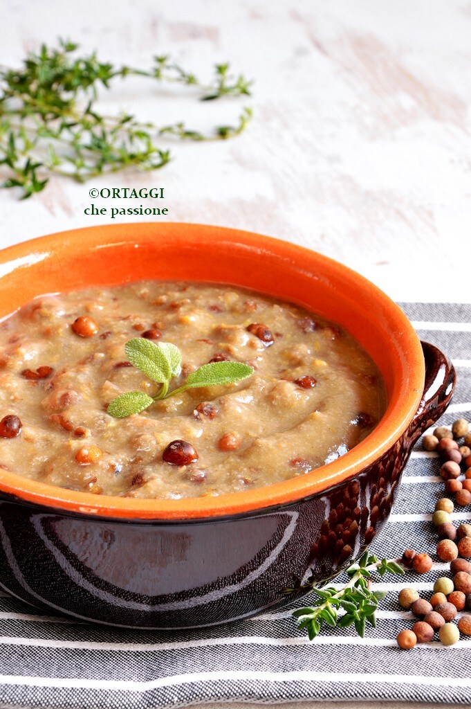 soupe de roveja - recette ombrienne