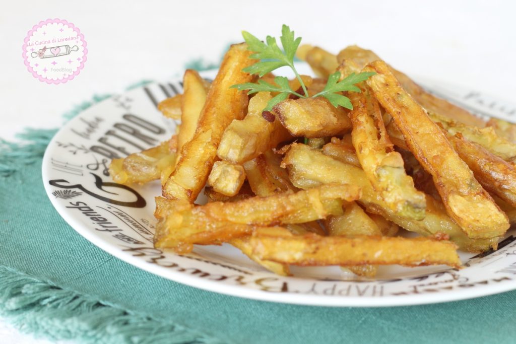 sticks d'aubergines