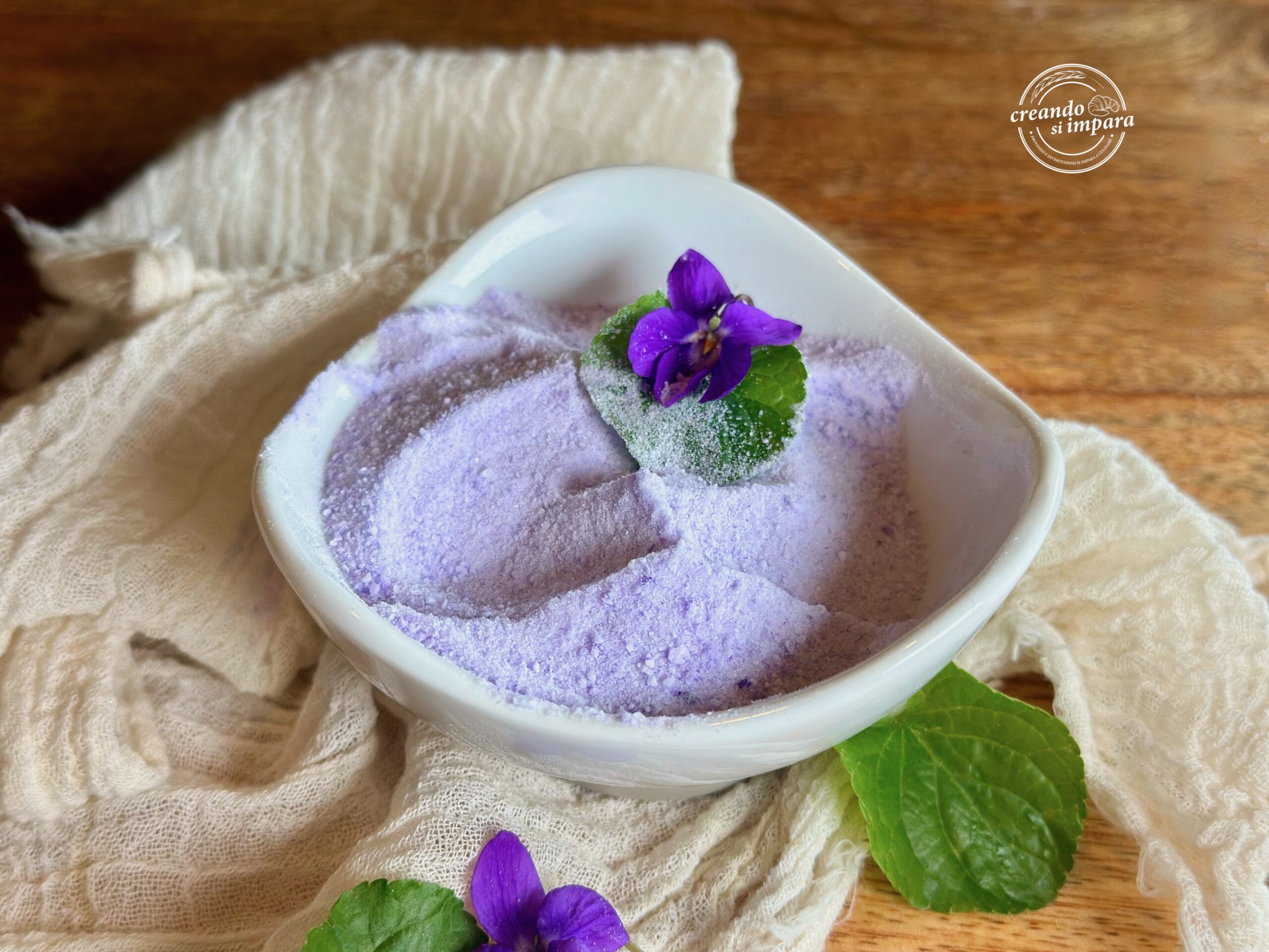 Sucre aux violettes