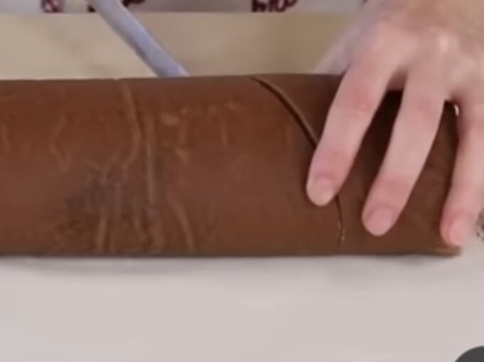 La bûche de Noël Pan di Stelle