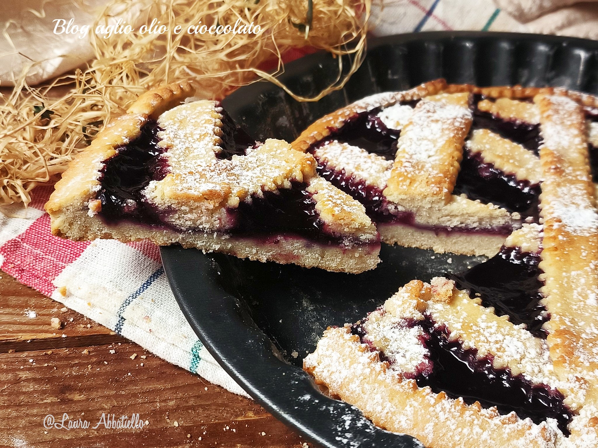 Tarte aux poires et crème frangipane