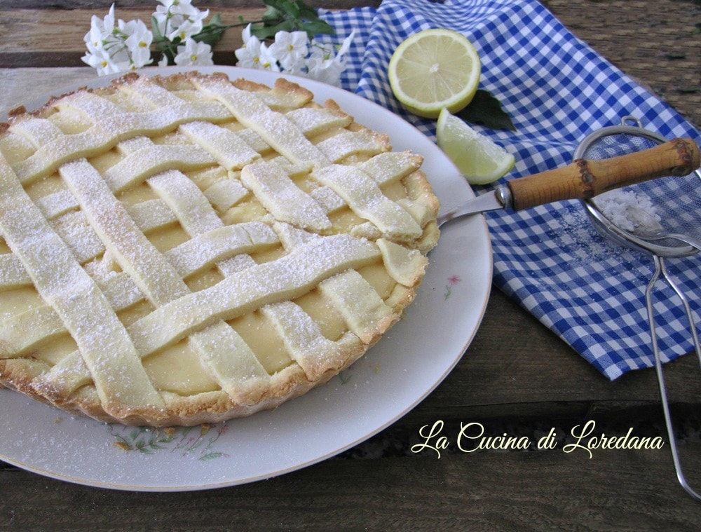 tarte au citron avec farine de riz