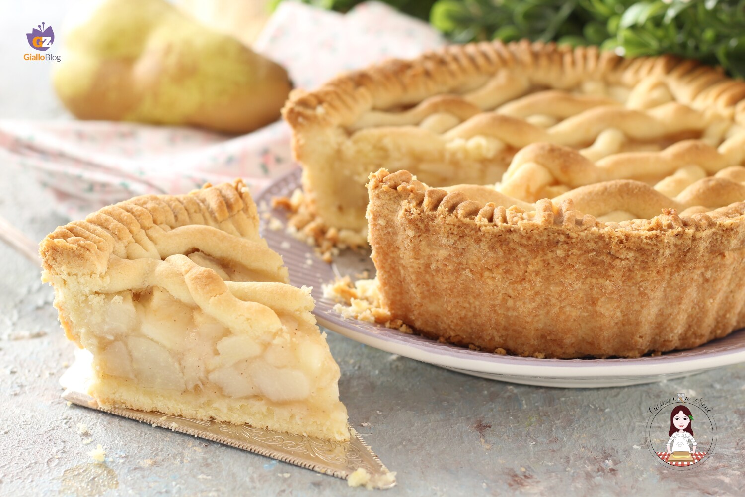 Tarte cœur de poire