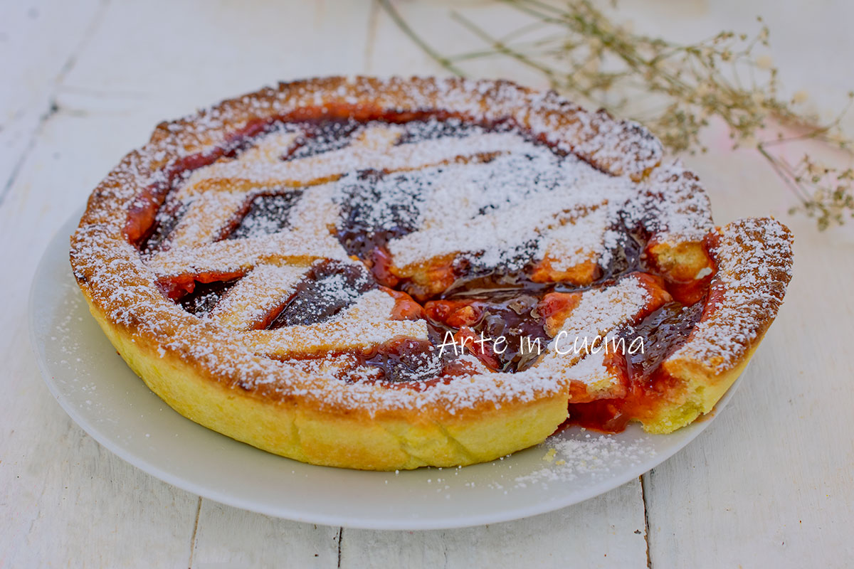 Tarte à la confiture savoureuse