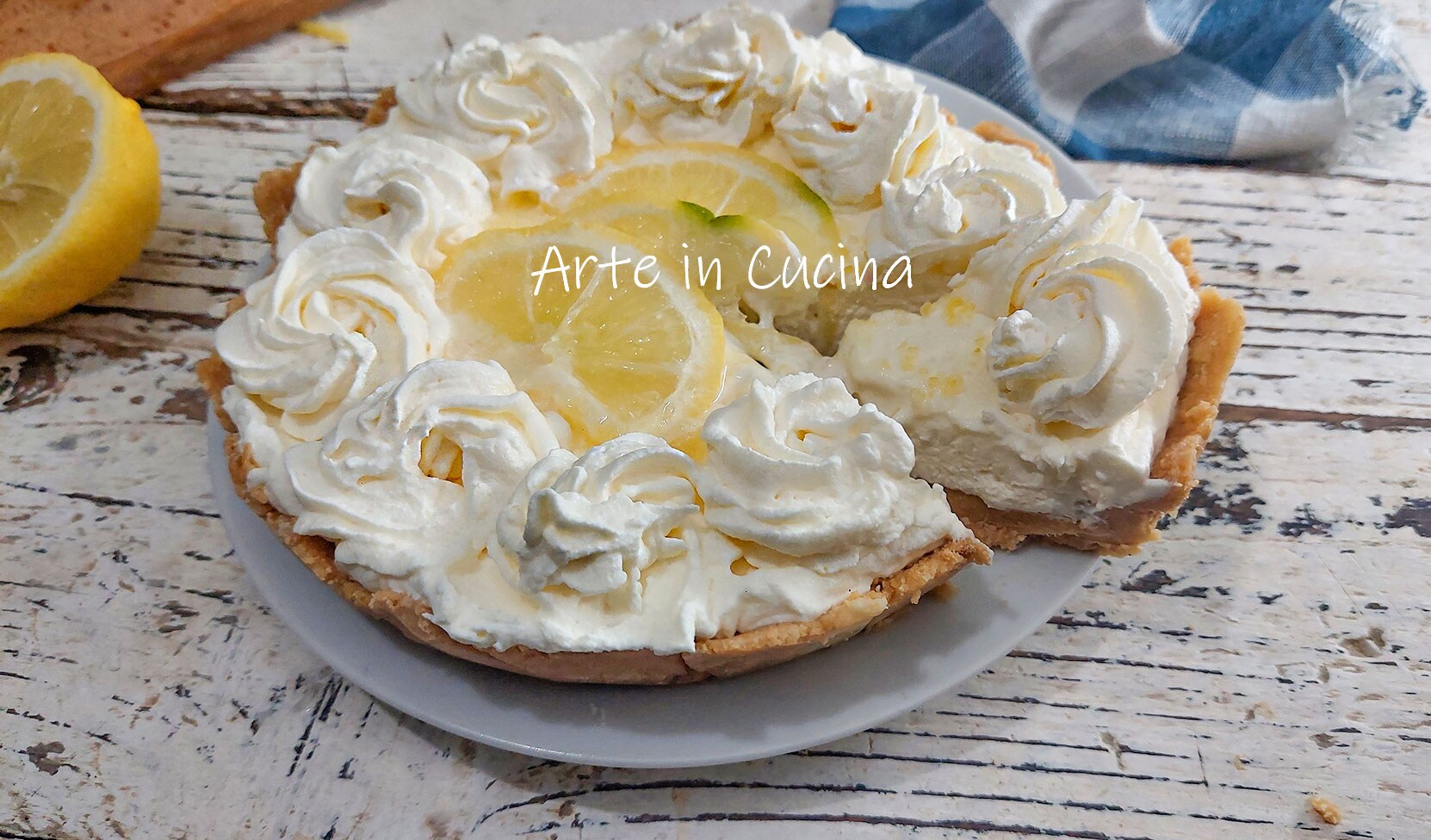 TARTE au CITRON sans cuisson