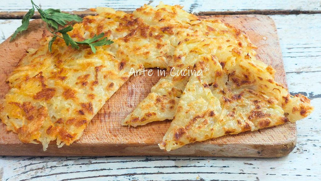 TARTE de POMMES de TERRE TRENTINOISE