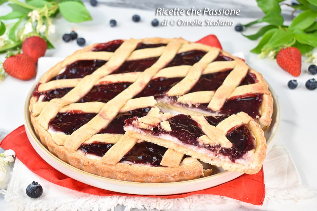 recette Tarte à la ricotta et à la confiture