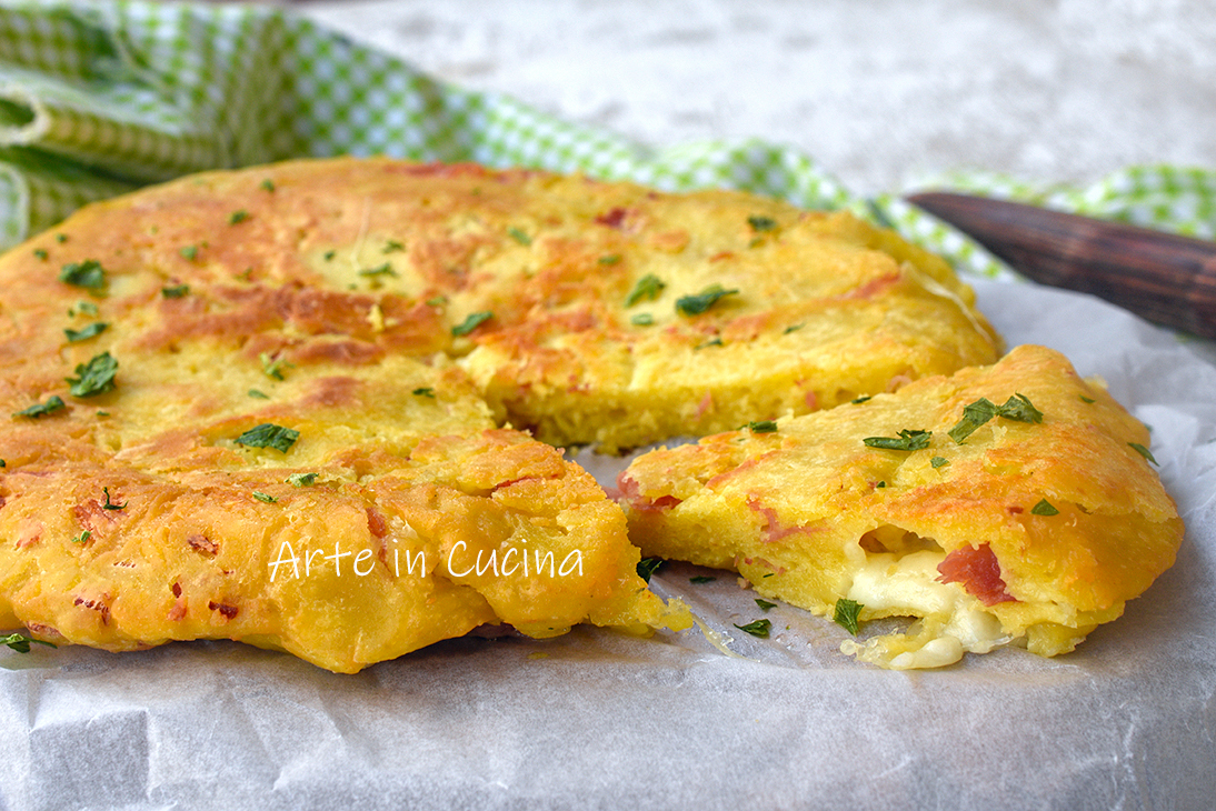 Quiche au jambon à la poêle rapide