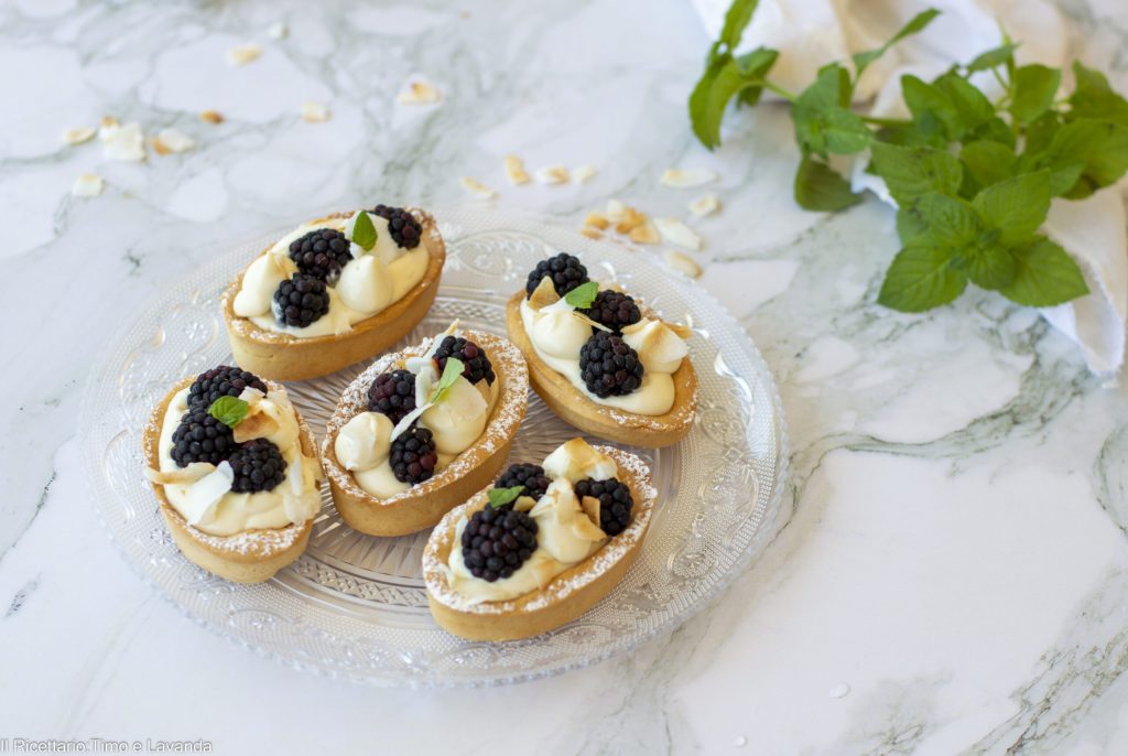 TARTELETTES À LA CRÈME DE COCO