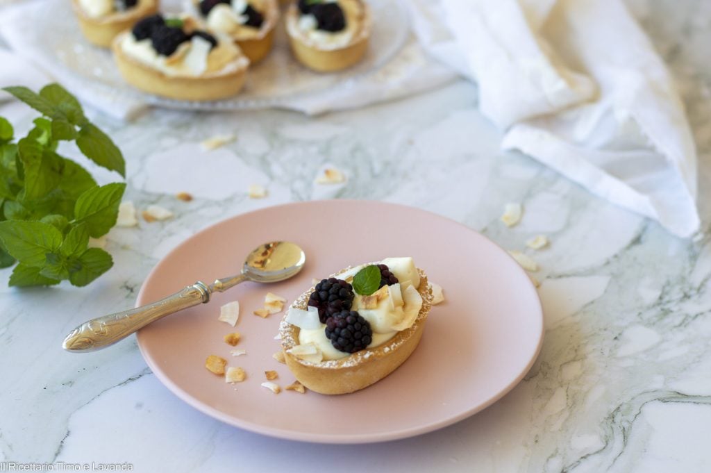 TARTELETTES À LA CRÈME DE COCO