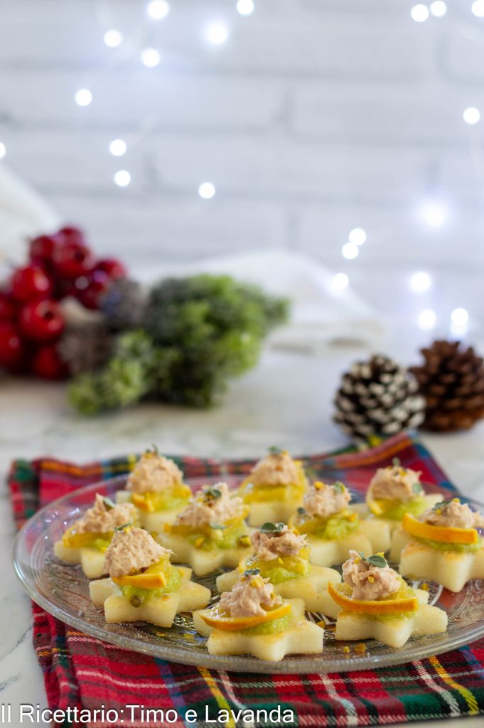 tartines de polenta blanche