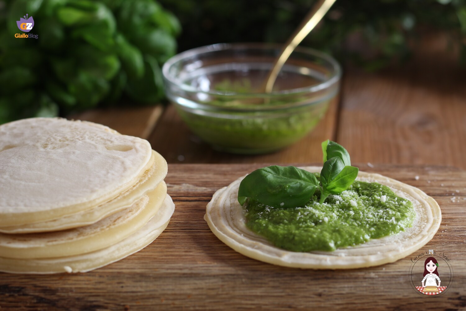 Testaieu au pesto