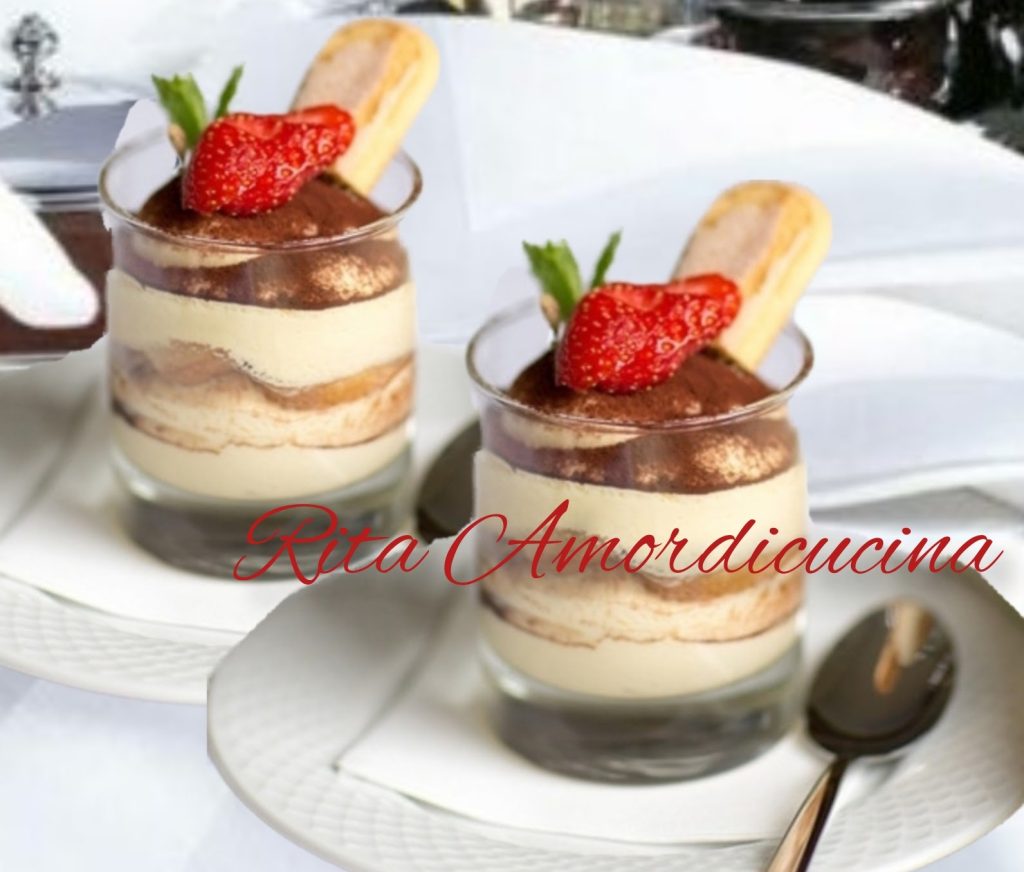 Recette du tiramisù en portion individuelle
