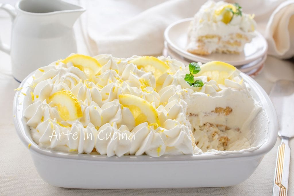 TIRAMISU avec PAVESINI au CITRON