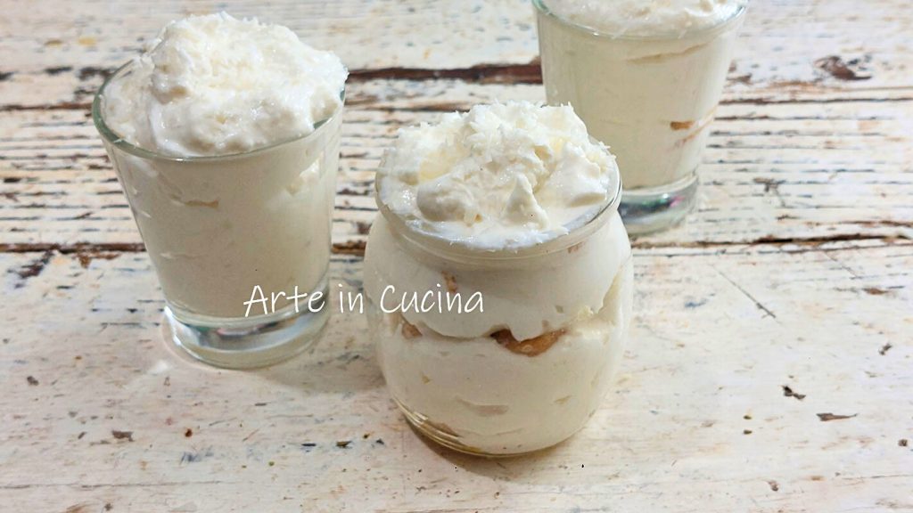 TIRAMISÙ à la NOIX DE COCO en portion individuelle