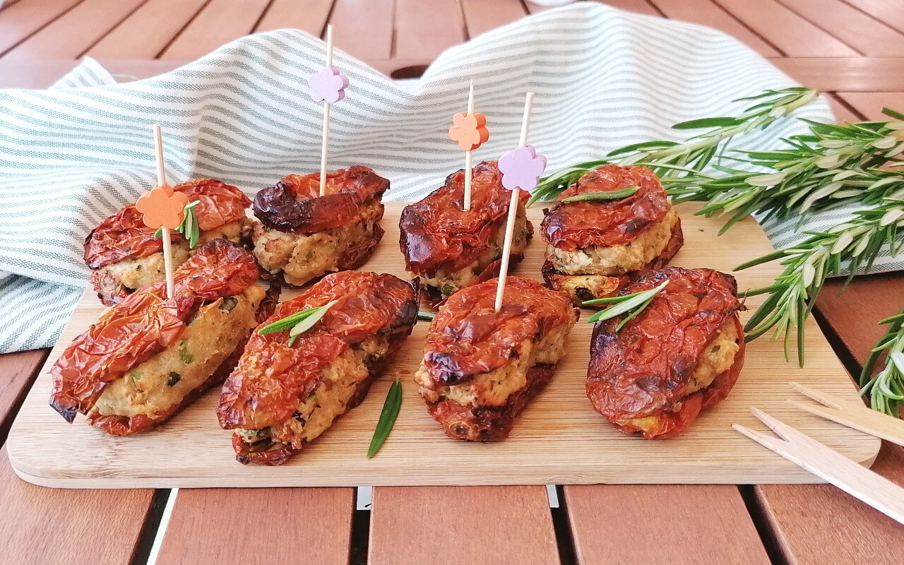 TOMATES SÉCHÉES FARCIES FACILES ET RAPIDES