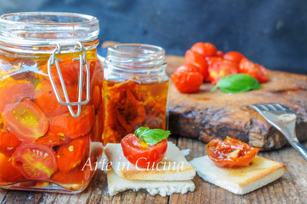 Tomates séchées à l'huile recette rapide vickyart art en cuisine