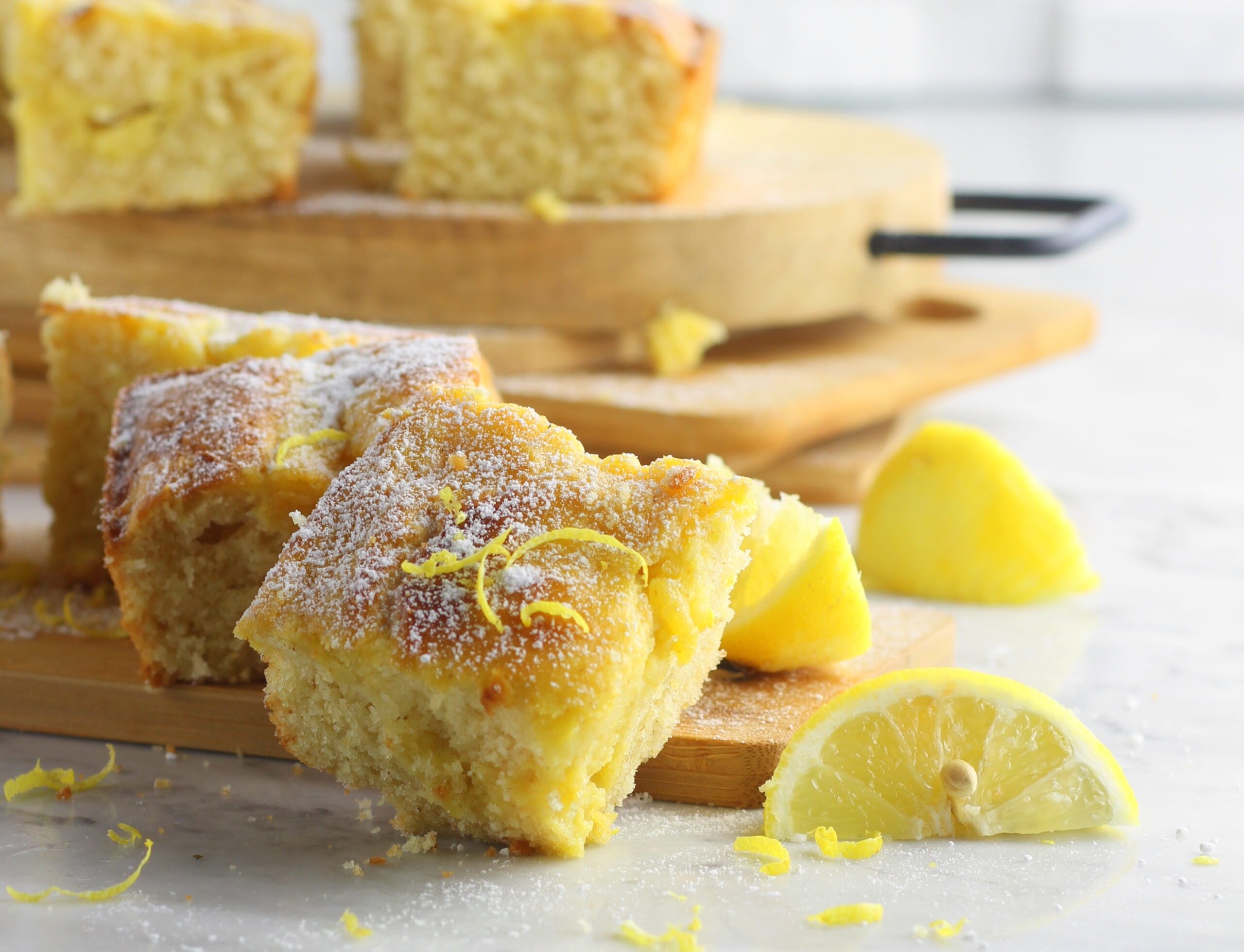 Gâteau moelleux à la crème de citron