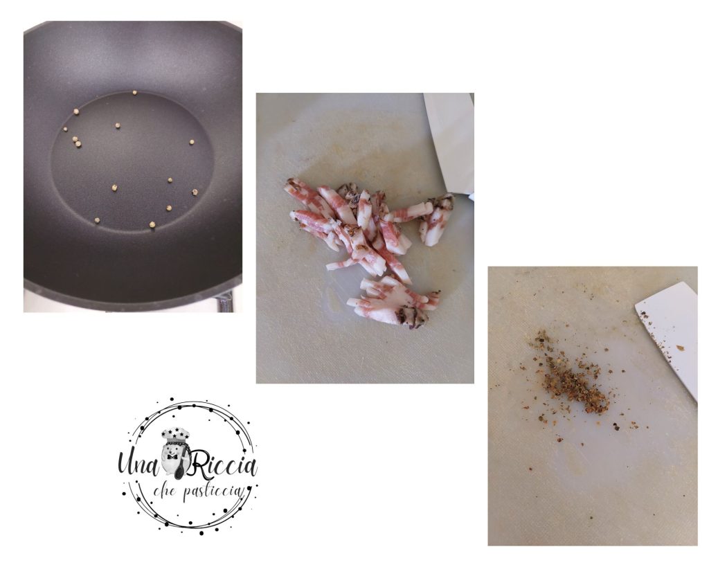 torréfaction poivre carbonara