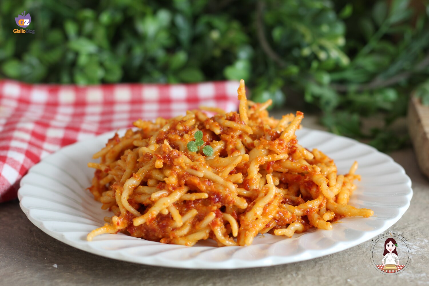 Trofie au pesto de tomates séchées