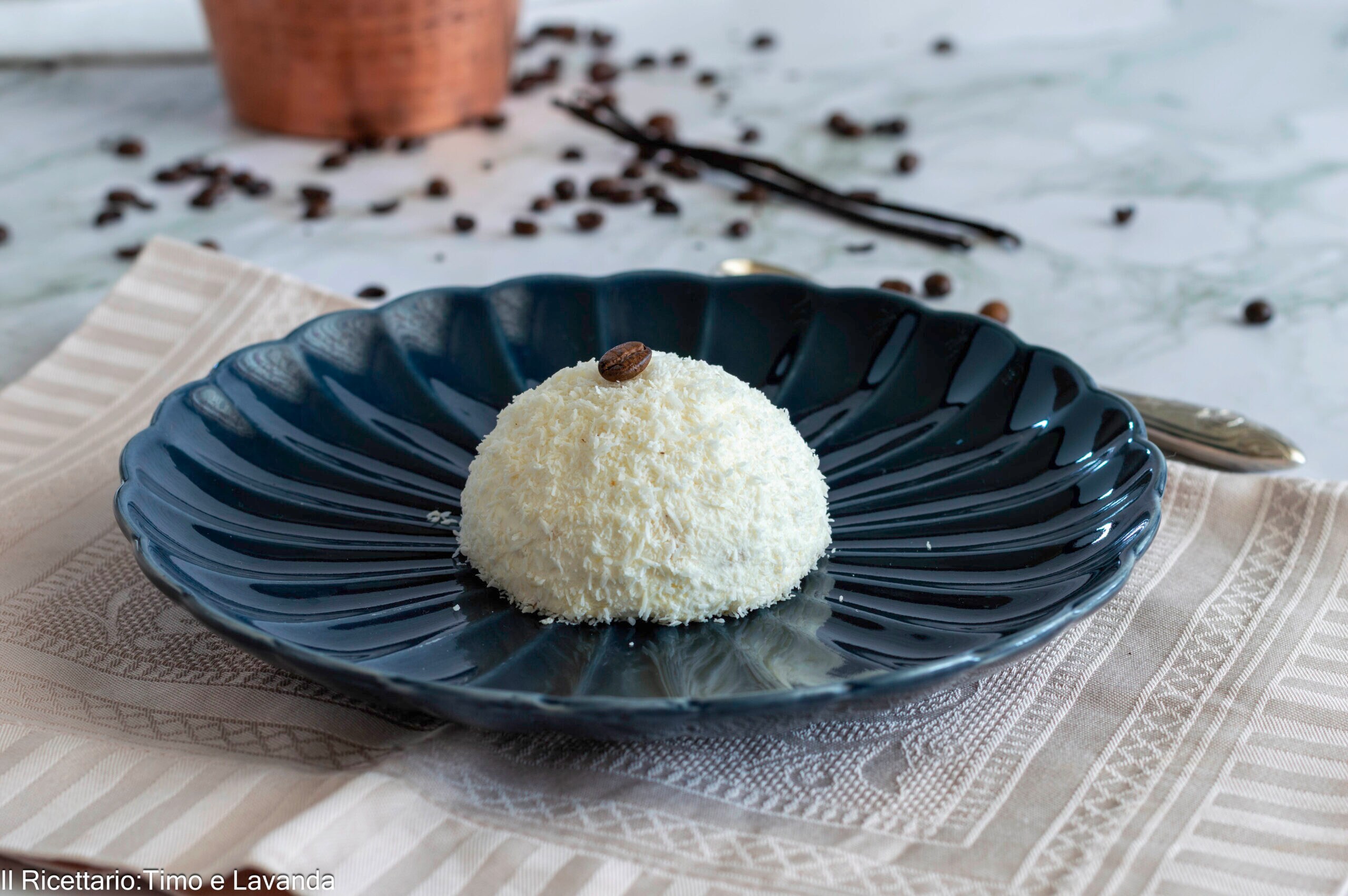 Truffe blanche au café