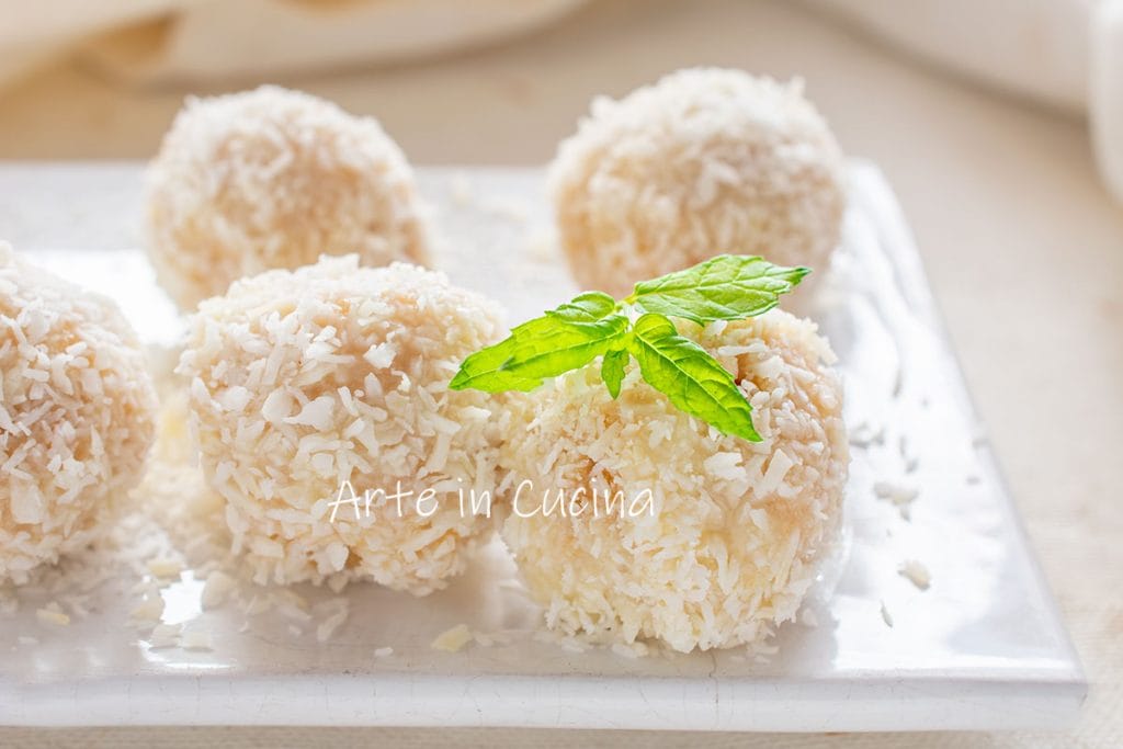 Truffes de biscuits au citron et chocolat blanc
