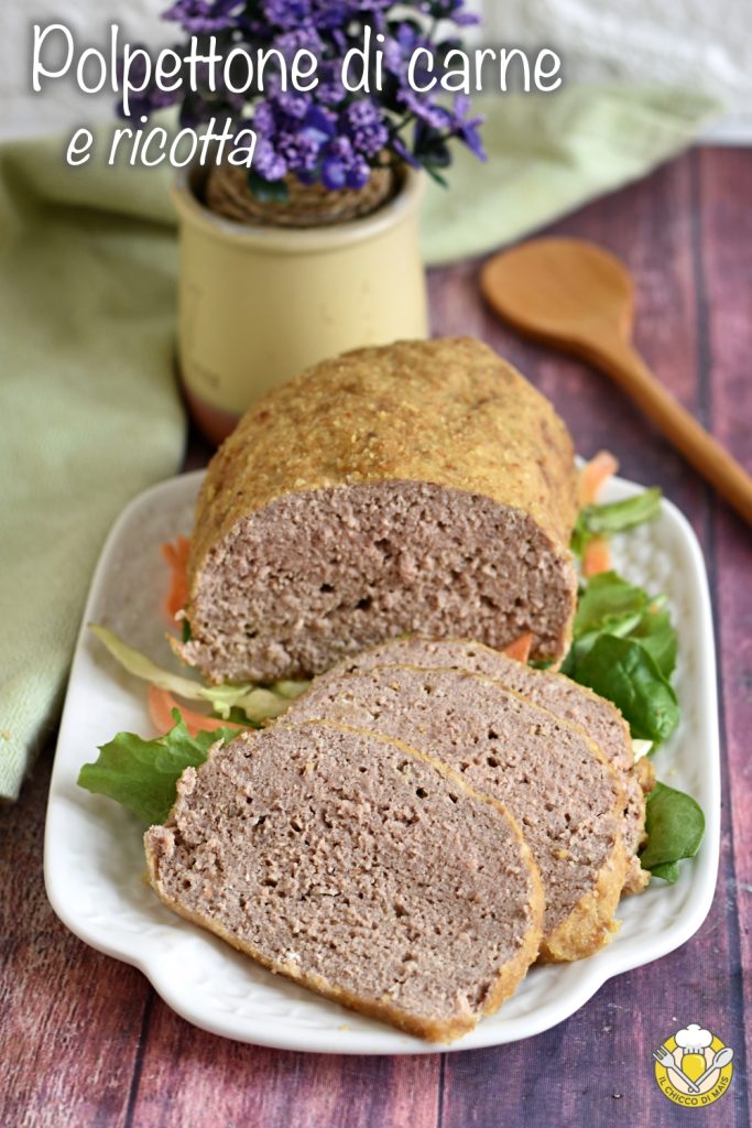 v_ pain de viande à la viande et ricotta très moelleux cuit au four pâte pour tranches très fines recette légère facile et rapide il chicco di mais