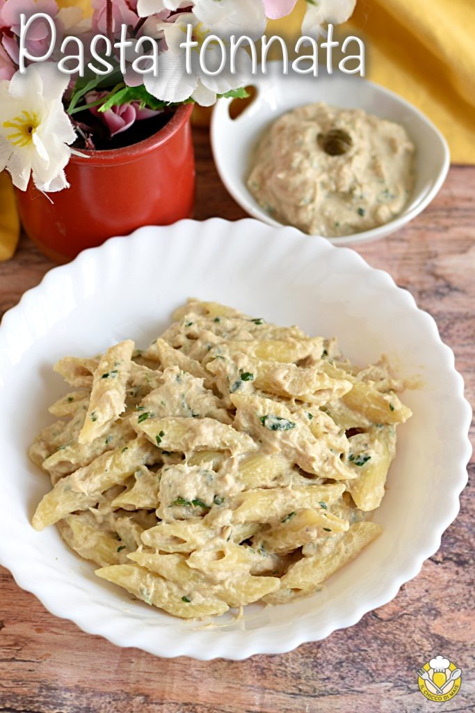 v_ pâtes au thon ou pâtes à la crème de thon froides ou chaudes recette estivale il chicco di mais