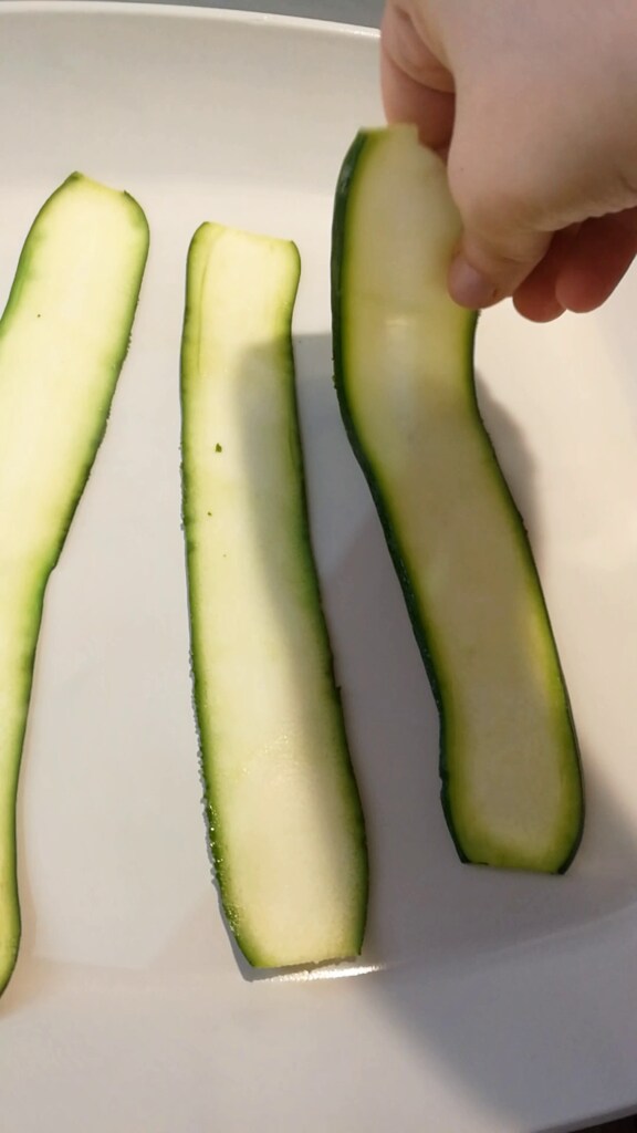 Courgettes cuites à la poêle