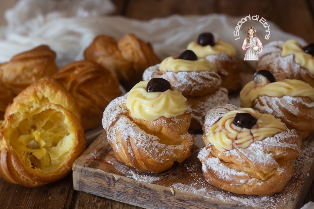 Zeppole de la Saint-Joseph Iginio Massari frites et au four