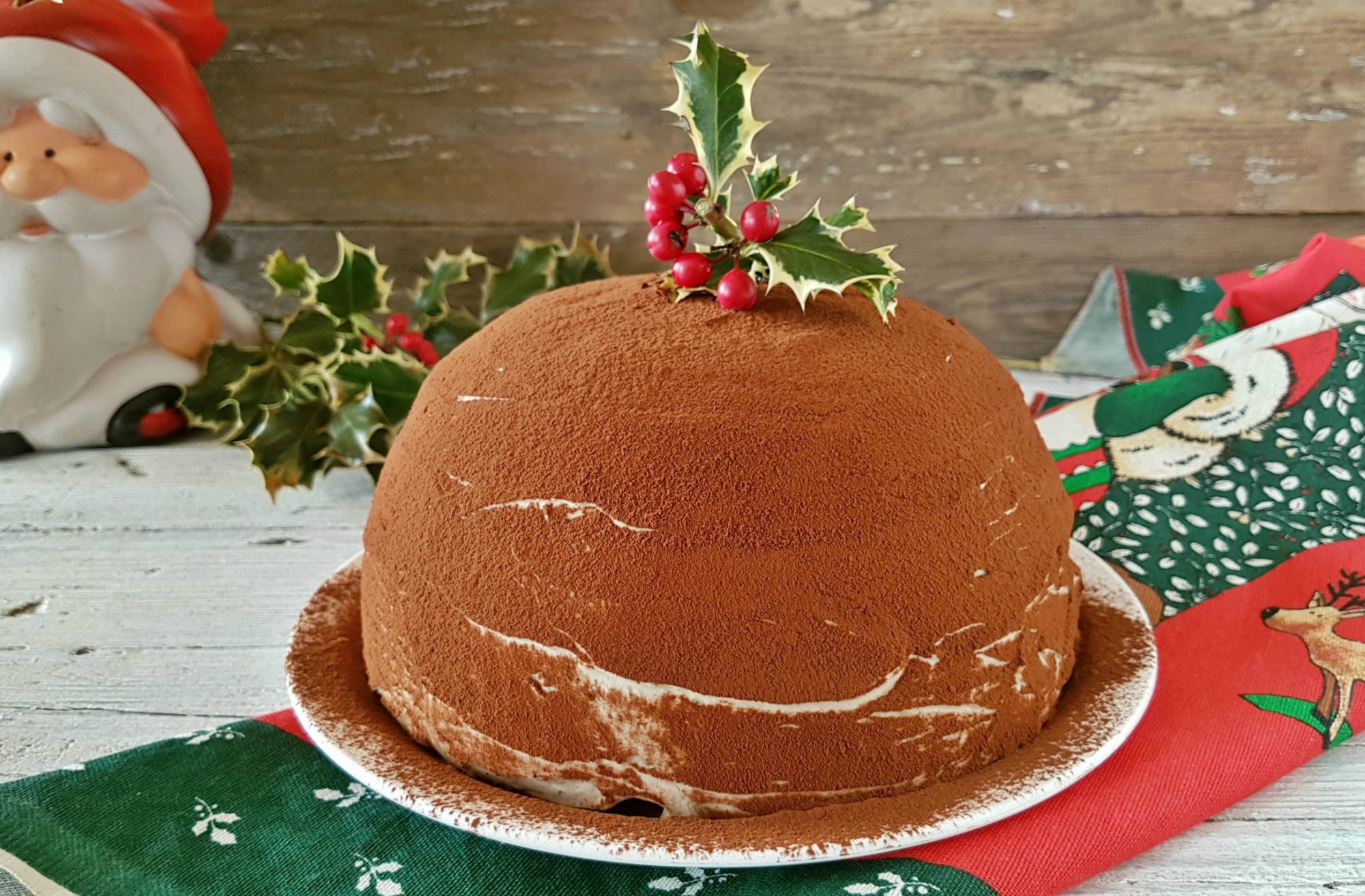 ZUCCOTTO DE PANDORO SANS CUISSON