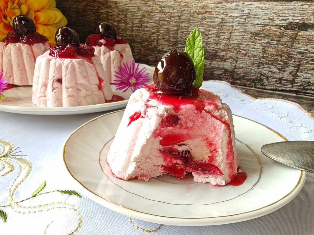 Semifreddo aux cerises