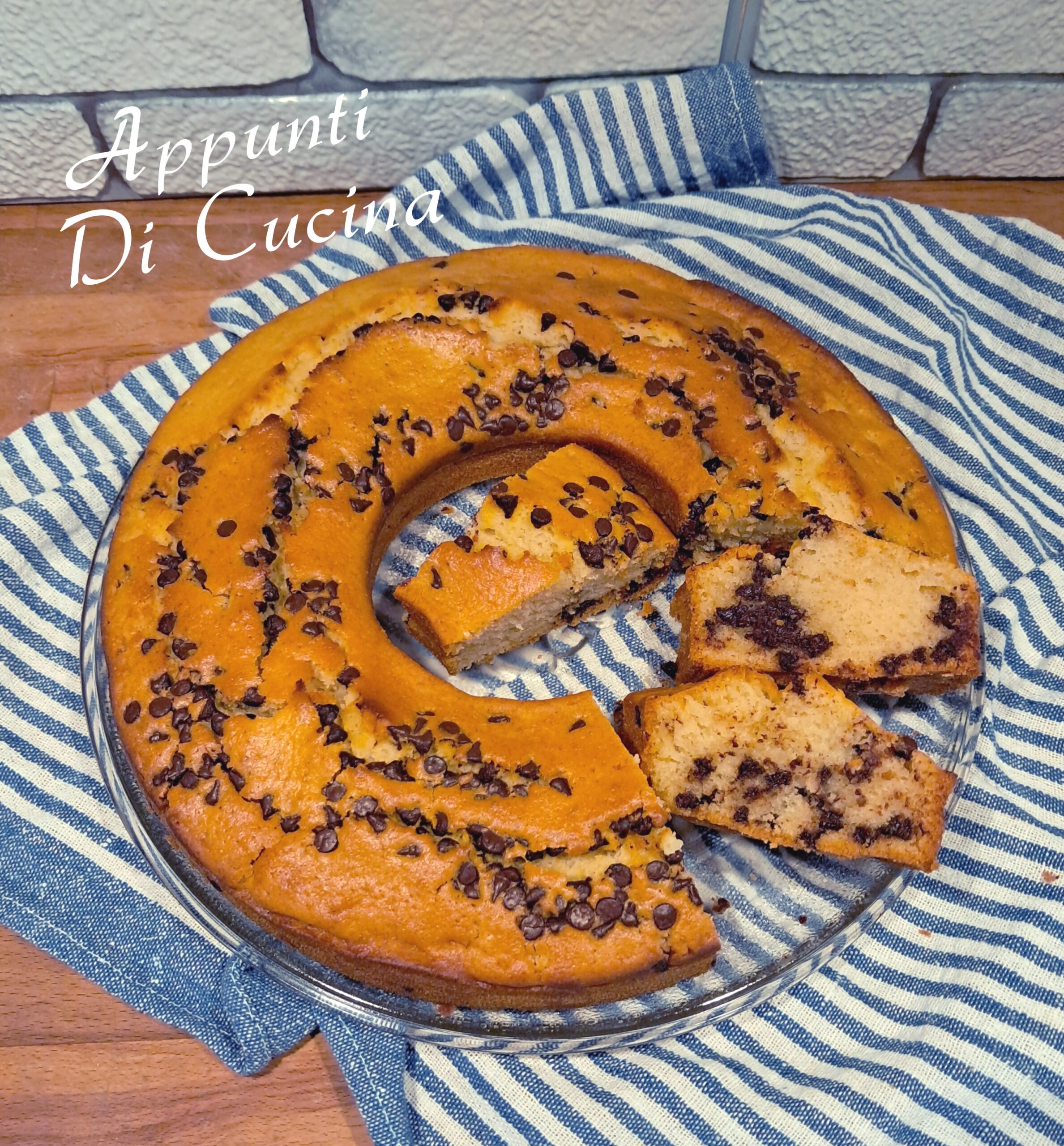 GÂTEAU À L’EAU AVEC PÉPITES DE CHOCOLAT