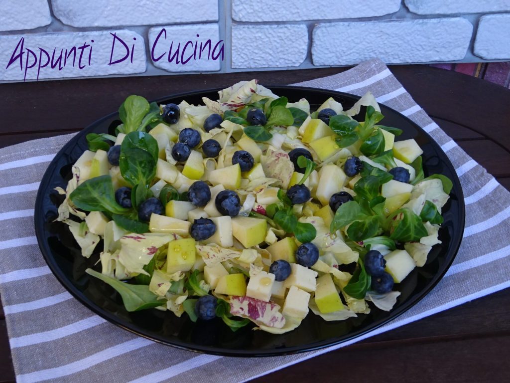 Salade au fromage de chalet et pomme