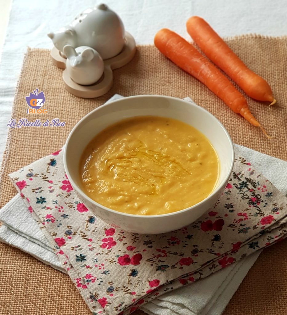velouté de carottes sans pommes de terre