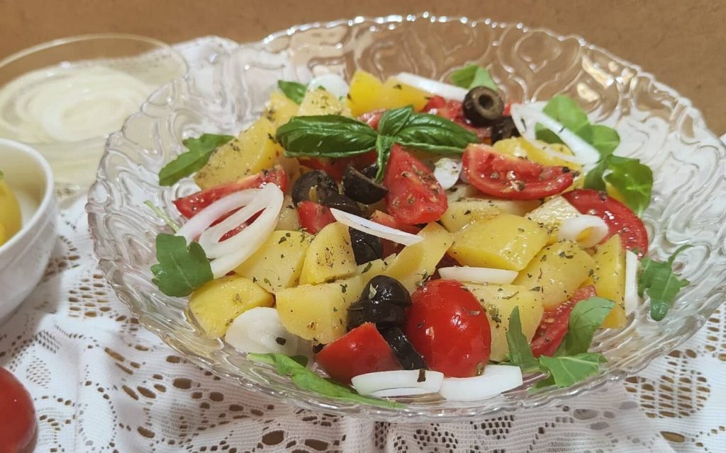 Salade de pommes de terre estivale