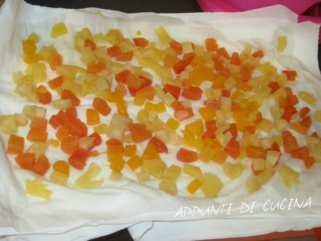 Cheesecake tropicale